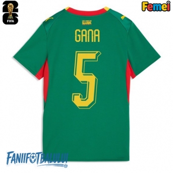 Senegal Idrissa Gueye #5 Echipament de Fotbal Replică Mondial 2026 Femei Deplasare
